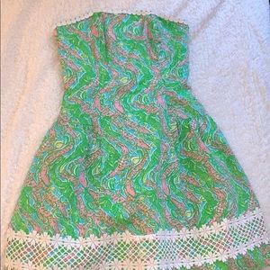 Strapless Lilly Pulitzer Dress